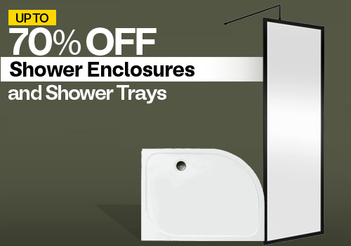 Offers on Shower Enclosures & Trays