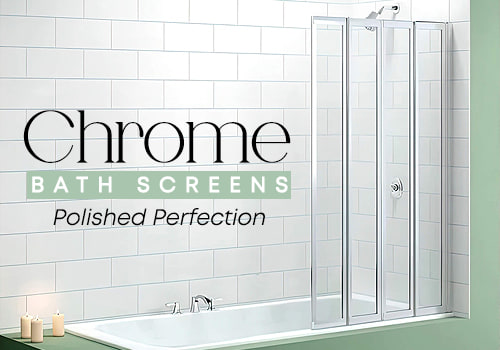 Chrome Bath Screens