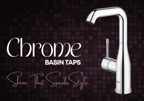 Chrome Basin Taps